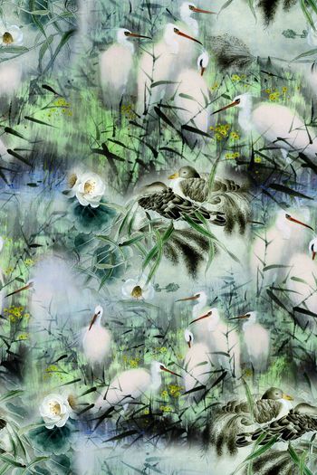 727520-竹叶 香云纱 10136