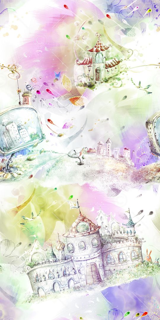 城堡印花华亿平台图片