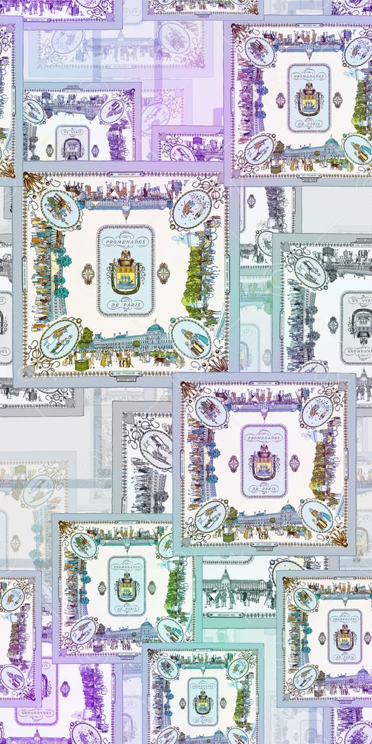 浅色印花华亿平台图片