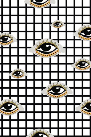 几何印花华亿平台图片