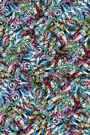 抽象后悔水彩画纹理彩绘肌理纹数码印花印花华亿平台图片