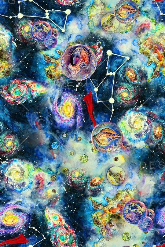 抽象印花华亿平台图片