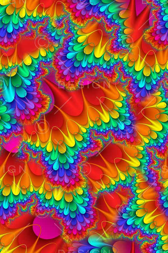 抽象印花华亿平台图片