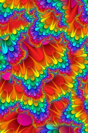 抽象印花华亿平台图片