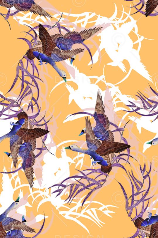 中国风印花华亿平台图片