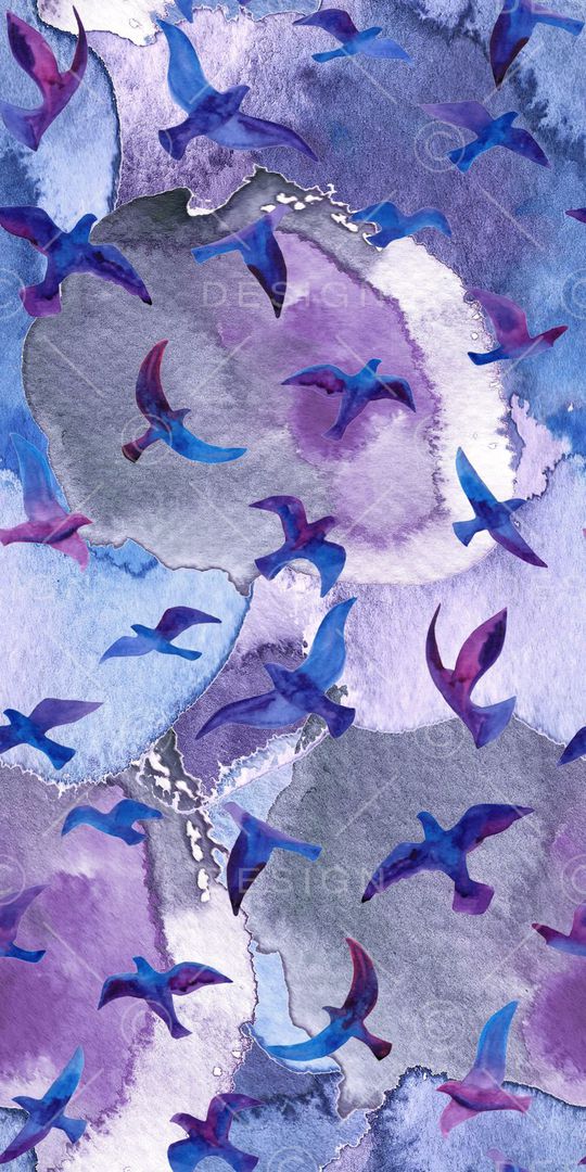 数码动物类印花华亿平台图片