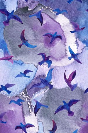 数码动物类印花华亿平台图片