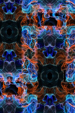 黑炫色彩印花华亿平台图片