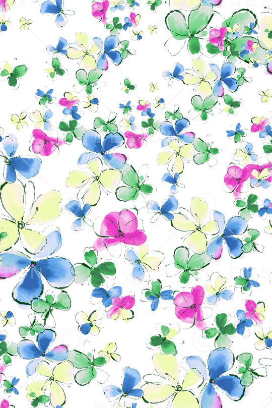 小碎花印花华亿平台图片