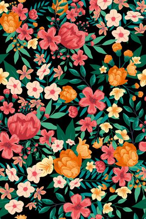 小碎花印花华亿平台图片