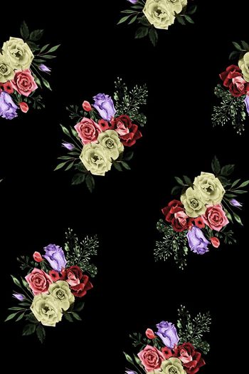 手绘印花华亿平台图片