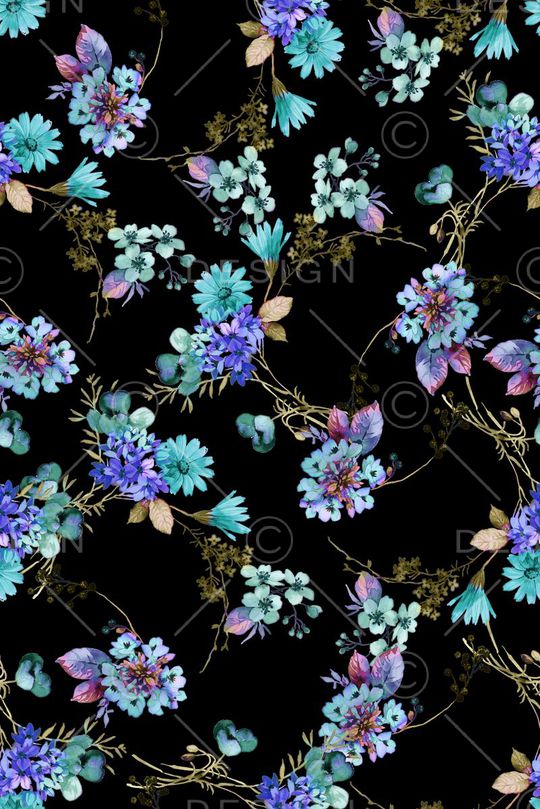 手绘印花华亿平台图片