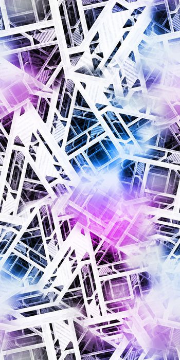 抽象印花华亿平台图片