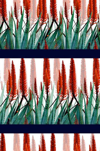 抽象花卉印花华亿平台图片