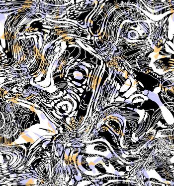 动物纹印花华亿平台图片