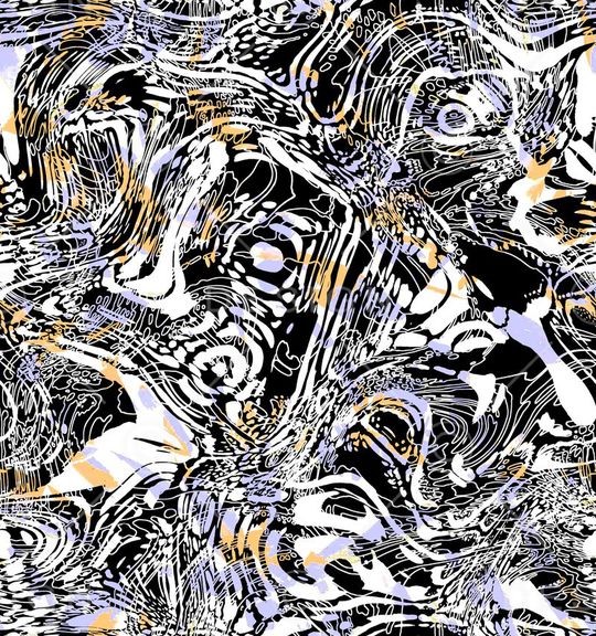 动物纹印花华亿平台图片