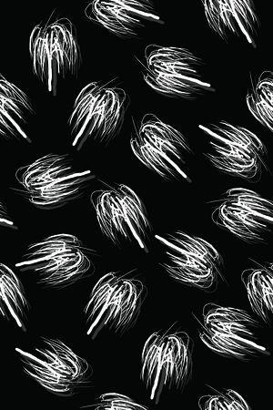 黑白花印花华亿平台图片