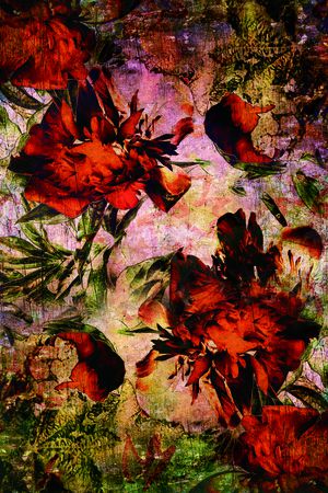 花瓣印花华亿平台图片