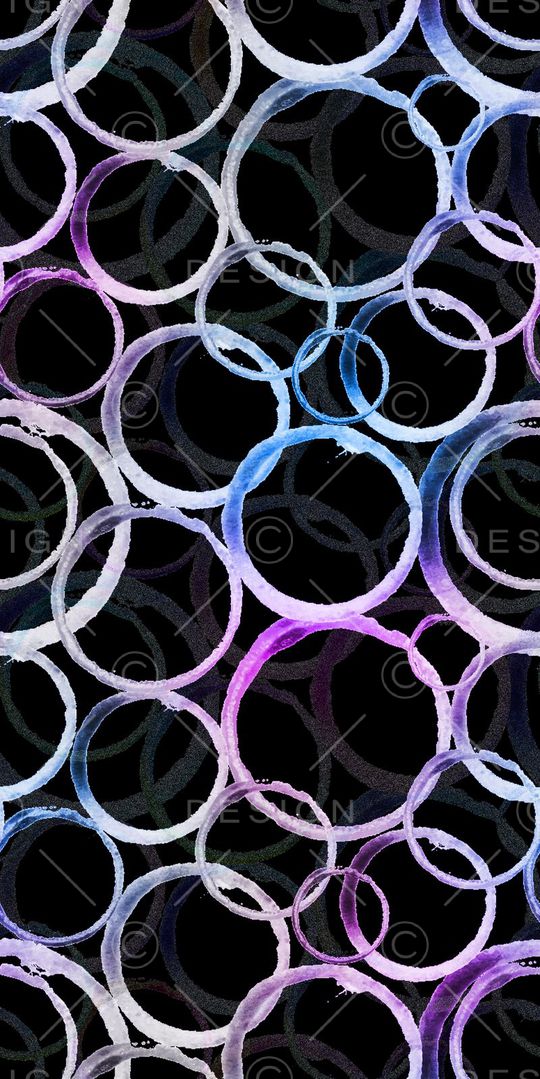 圆圈印花华亿平台图片