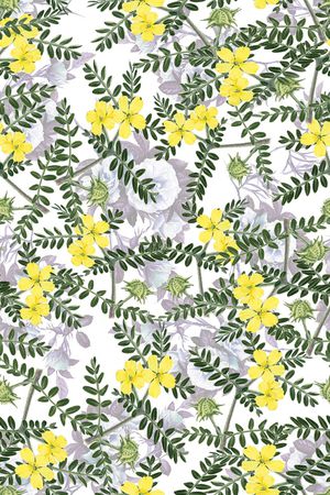 绿叶印花华亿平台图片