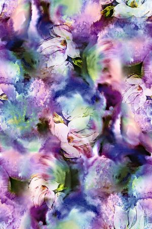 抽象印花华亿平台图片