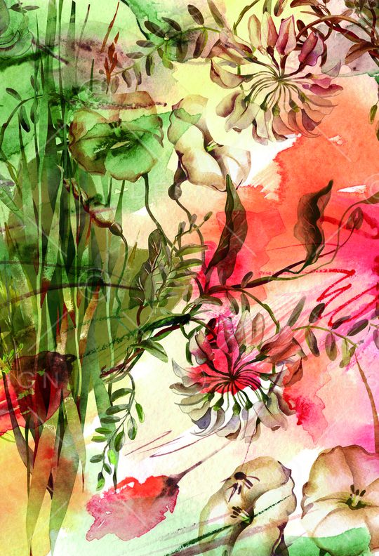 花瓣印花华亿平台图片