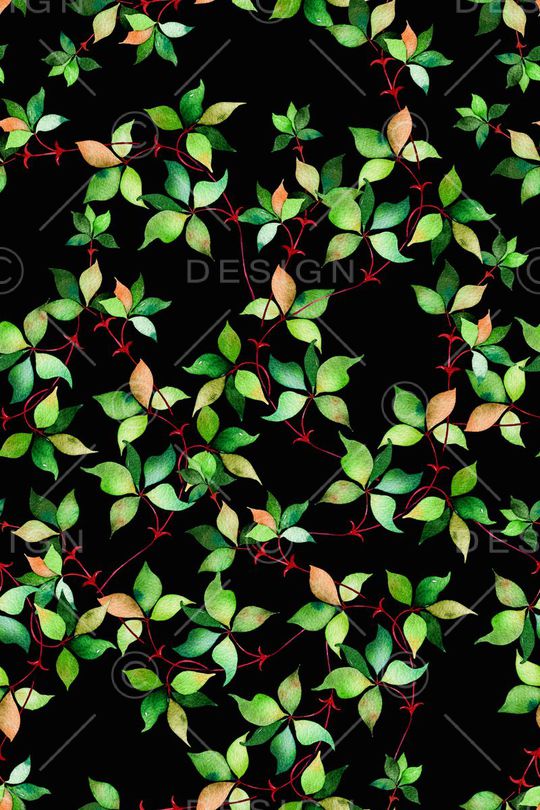 树枝印花华亿平台图片