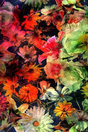 花瓣印花华亿平台图片