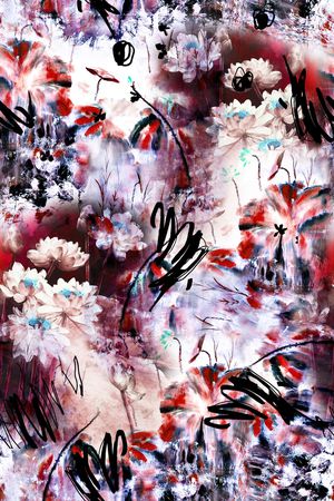 中国风印花华亿平台图片