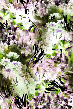 中国风印花华亿平台图片