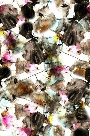 中国风印花华亿平台图片