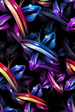 线条印花华亿平台图片