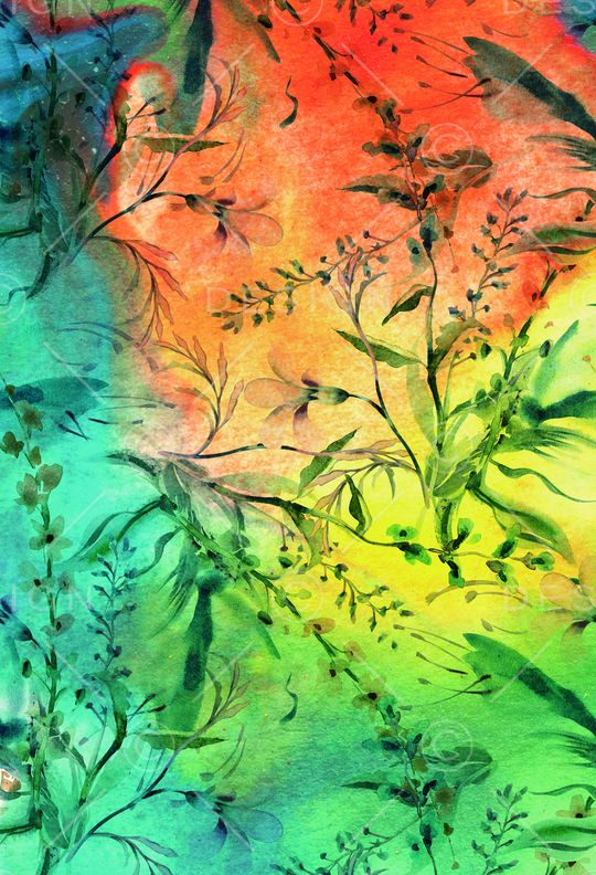 花瓣印花华亿平台图片