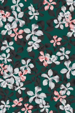 乱花印花华亿平台图片