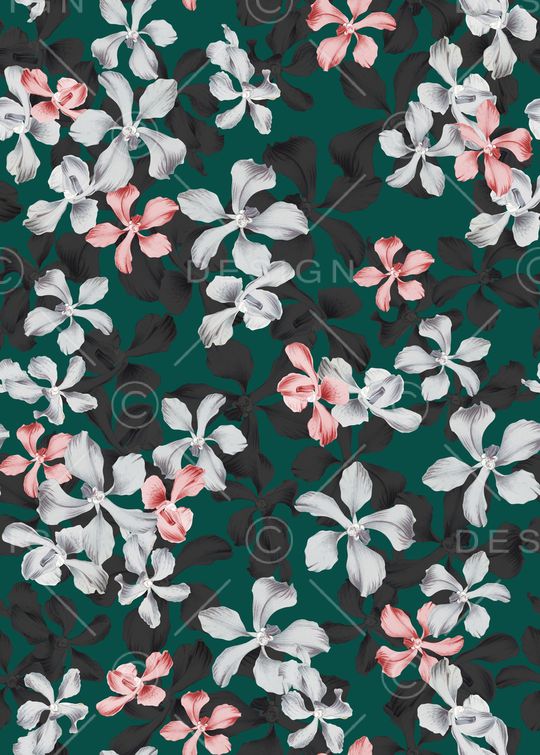 乱花印花华亿平台图片