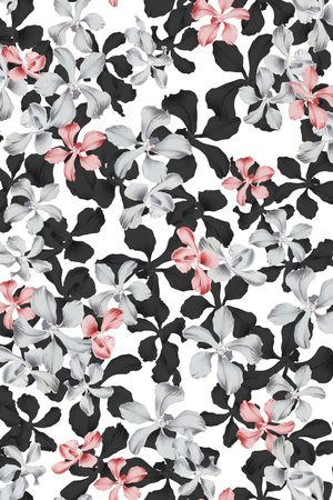 乱花印花华亿平台图片