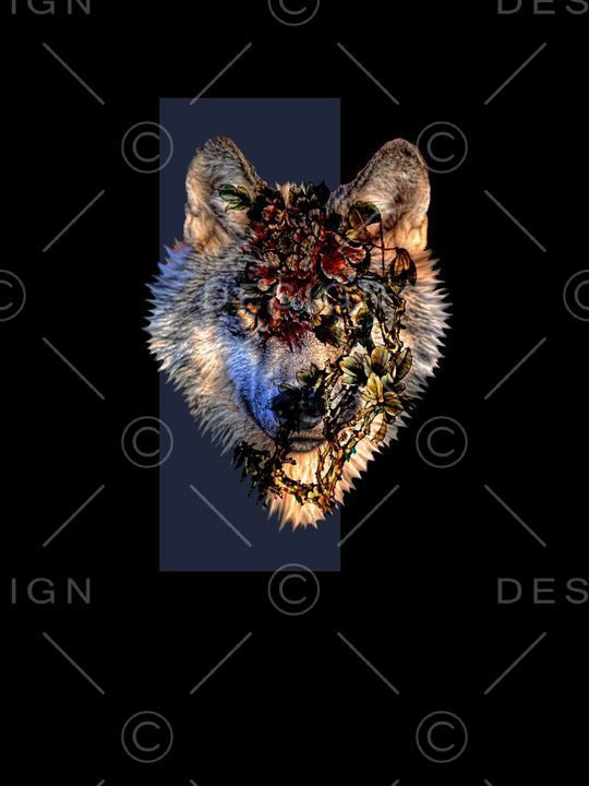 抽象手绘几何动物浪头数码印花印花华亿平台图片