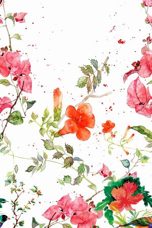 花鸟印花华亿平台图片