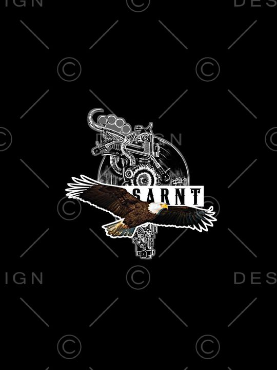 老鹰印花华亿平台图片