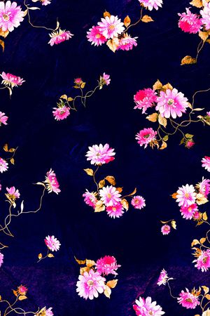 小碎花印花华亿平台图片