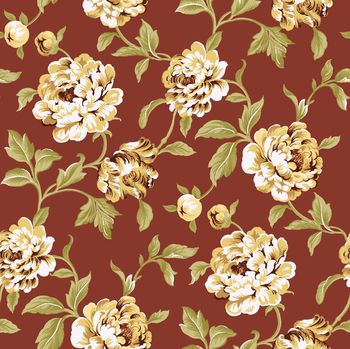 欧美大花印花华亿平台图片