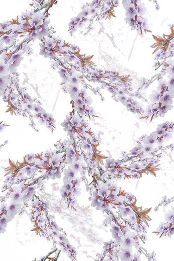 728691-桃花藤浅绿