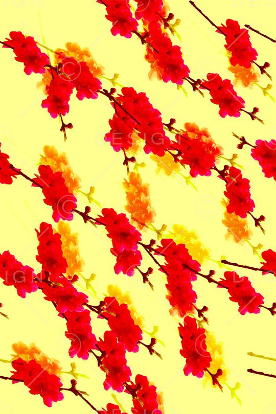 血红印花华亿平台图片