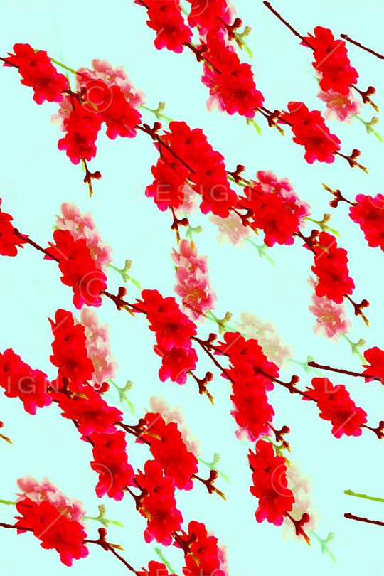 血红印花华亿平台图片