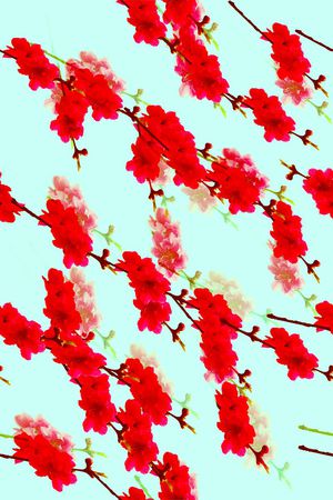 血红印花华亿平台图片