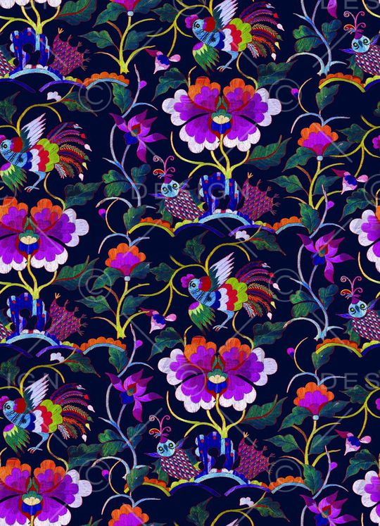 绣花印花华亿平台图片