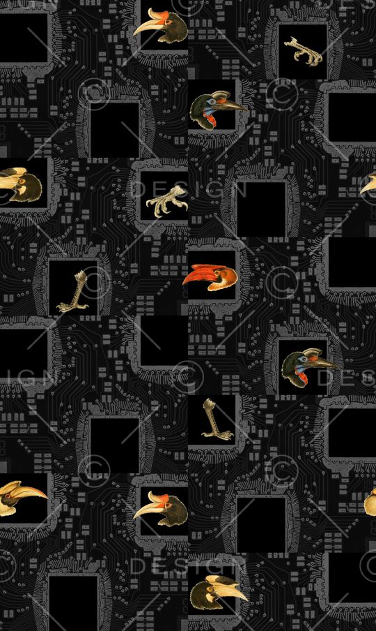 抽象简洁几何印花华亿平台图片