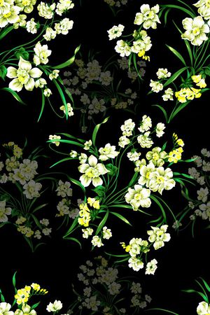 兰花印花华亿平台图片