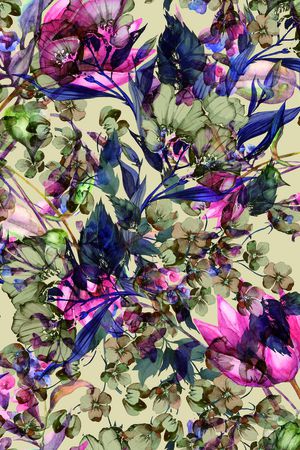 花瓣印花华亿平台图片