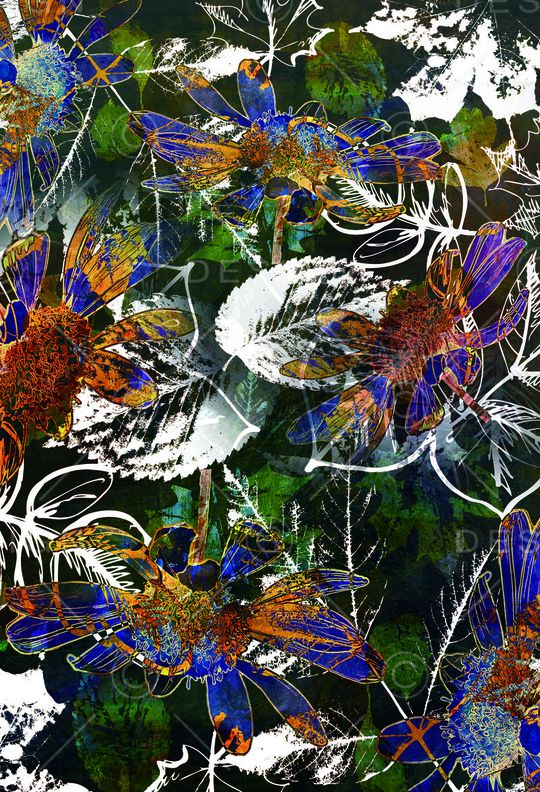 花瓣印花华亿平台图片